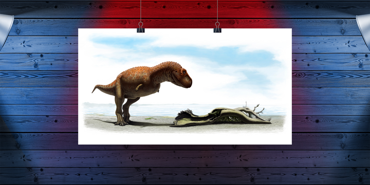 Skorpiovenator Poster | Jurassic Studio