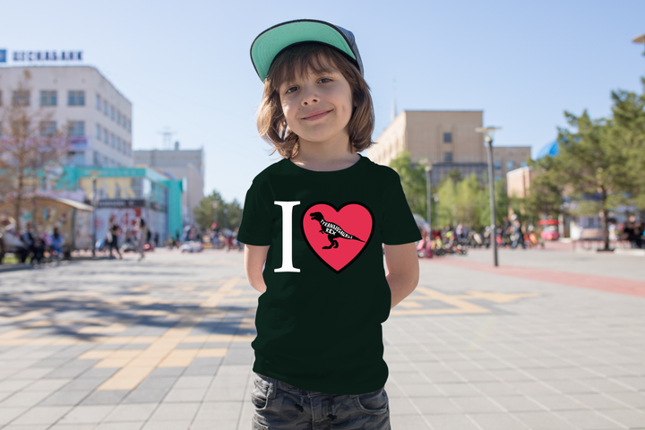 Kids I love T-Rex T-Shirt | Jurassic Studio