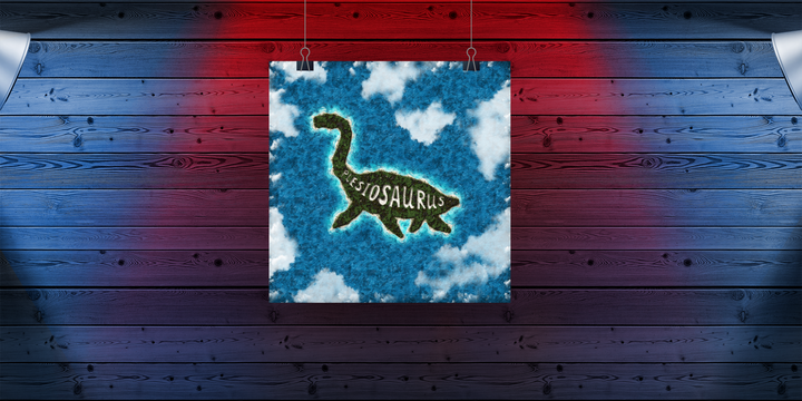 Pterodactyl Island Poster | Jurassic Studio