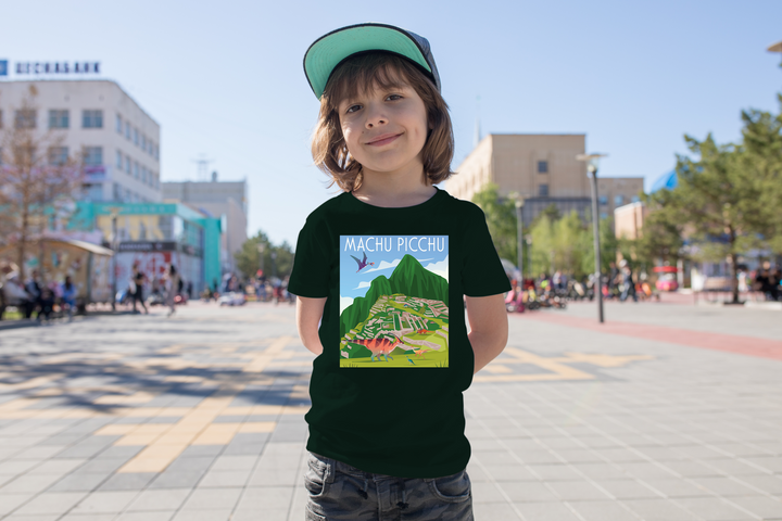 Kids Machu Picchu T-Shirt | Jurassic Studio