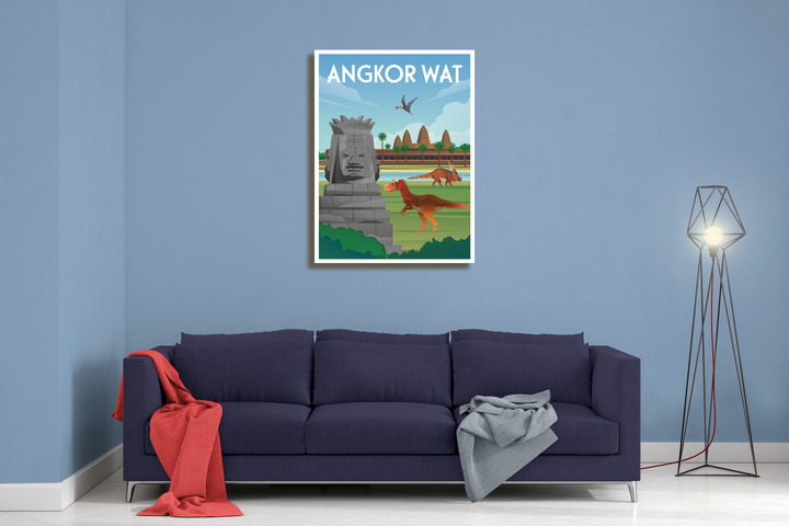 Angkor Wat Canvas Wrap | Jurassic Studio