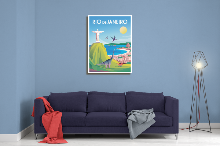 Rio de Janeiro Canvas Wrap | Jurassic Studio
