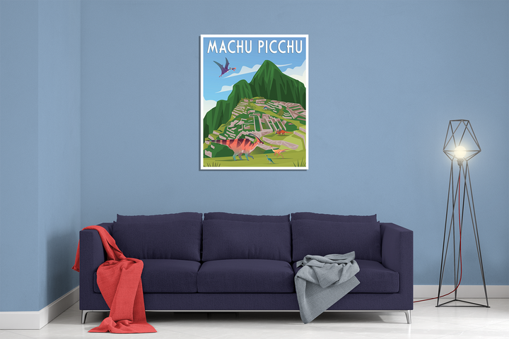 Machu Picchu Canvas Wrap | Jurassic Studio