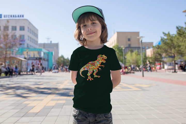 Kids T-Rex Zentangle T-Shirt | Jurassic Studio