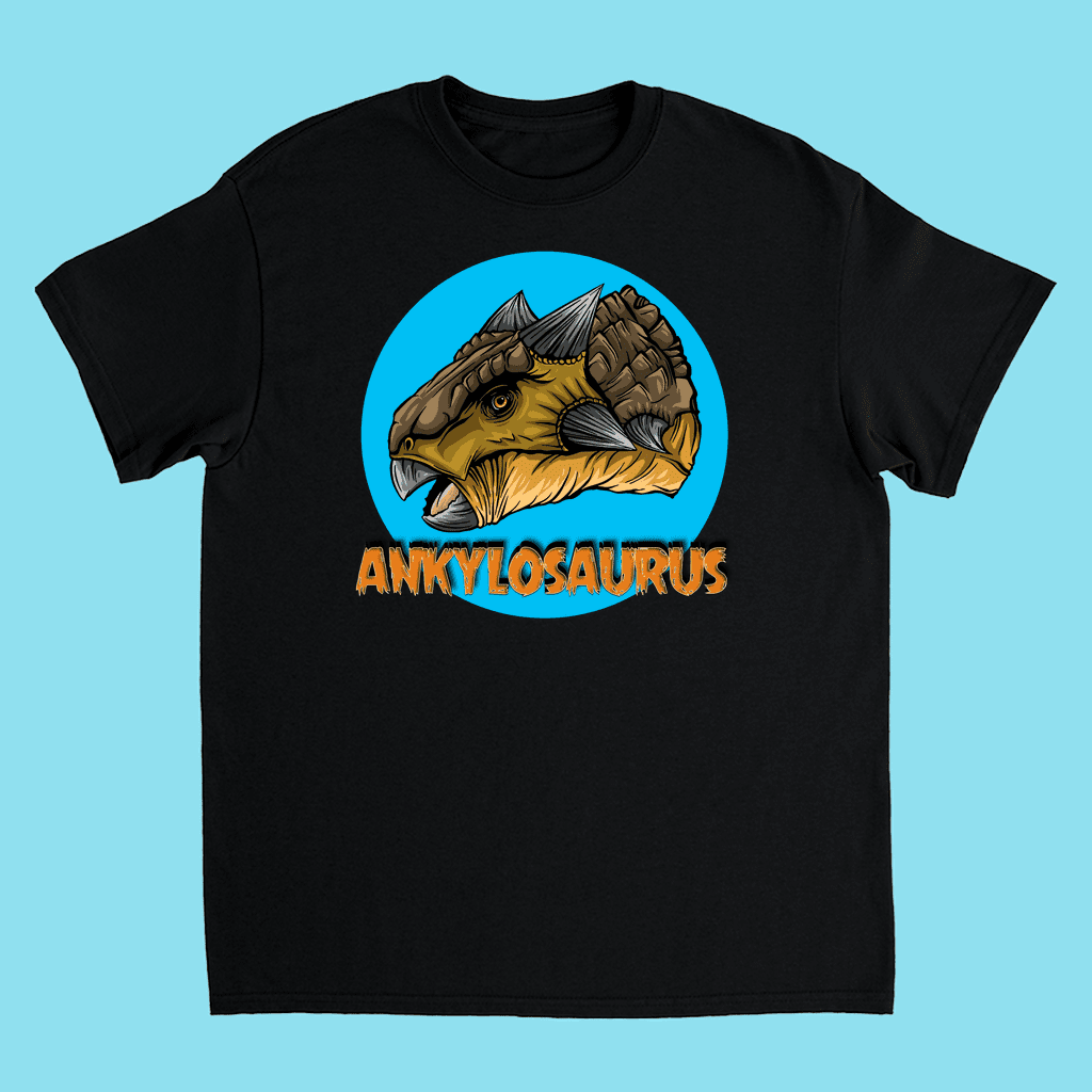 Kids Ankylosaurus Head T-Shirt | Jurassic Studio