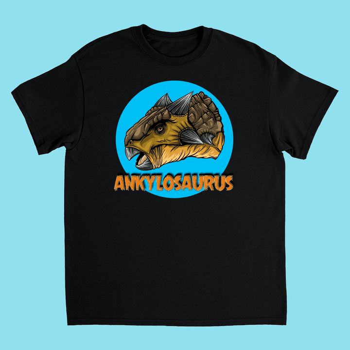 Kids Ankylosaurus Head T-Shirt | Jurassic Studio