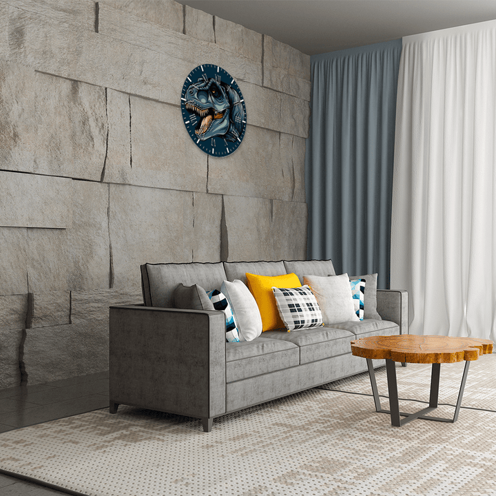 15 Inch T-Rex Wall Art Clock | Jurassic Studio