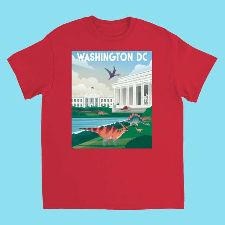 Kids Washington DC T-Shirt | Jurassic Studio