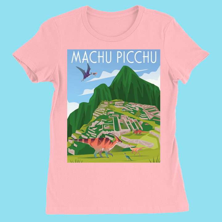 Women Machu Picchu T-Shirt | Jurassic Studio