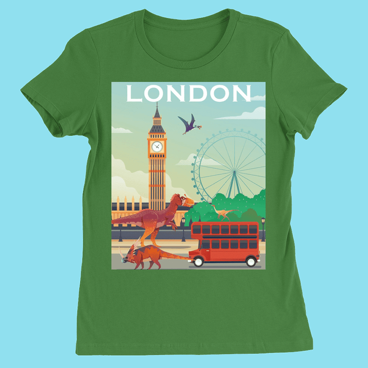 Women London T-Shirt | Jurassic Studio