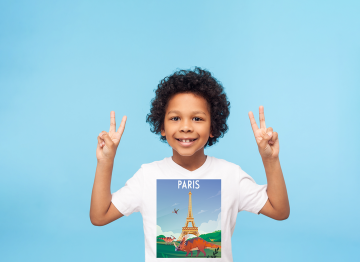 Kids Paris T-Shirt | Jurassic Studio