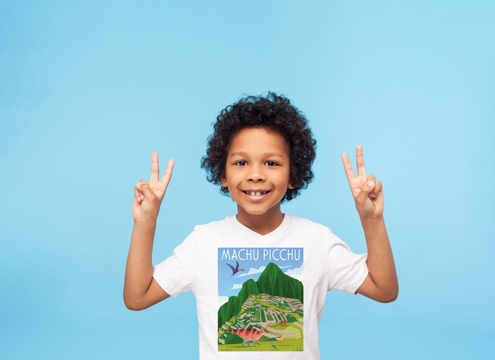 Kids Machu Picchu T-Shirt | Jurassic Studio