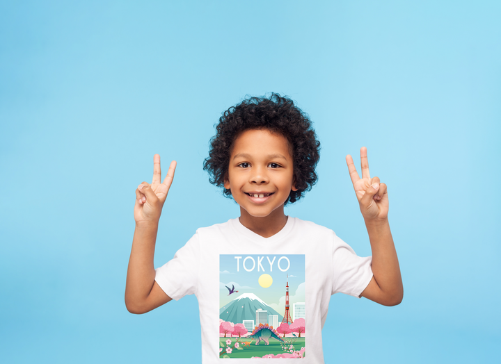 Kids Tokyo T-Shirt | Jurassic Studio