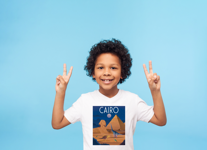 Kids Cairo T-Shirt | Jurassic Studio