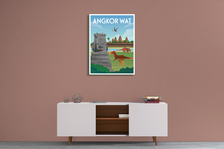 Angkor Wat Canvas Wrap | Jurassic Studio