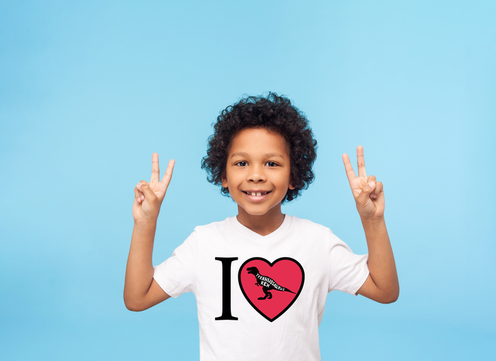 Kids I love T-Rex T-Shirt | Jurassic Studio
