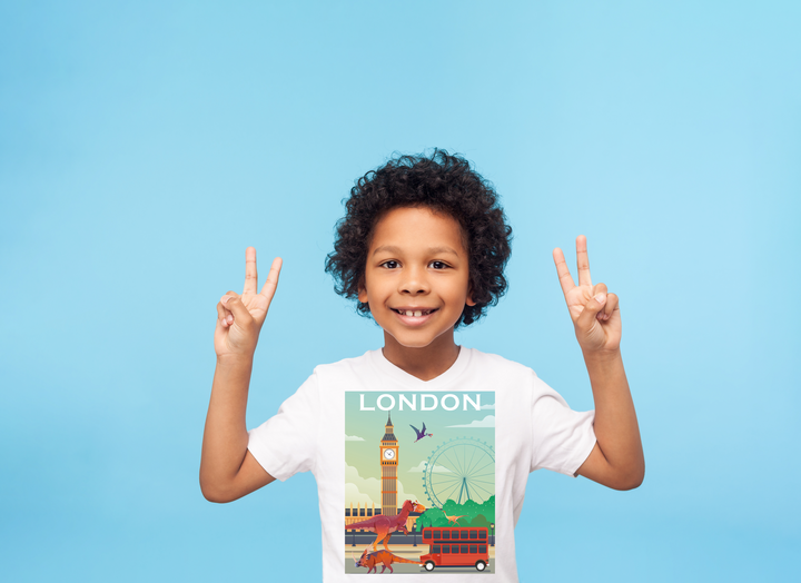 Kids London T-Shirt | Jurassic Studio