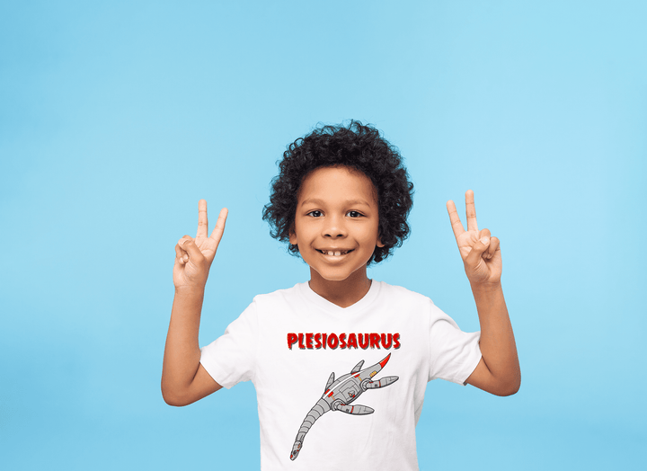Kids Robot Plesiosaurus T-Shirt | Jurassic Studio