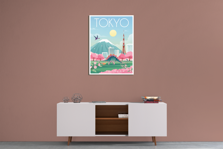 Tokyo Canvas Wrap | Jurassic Studio