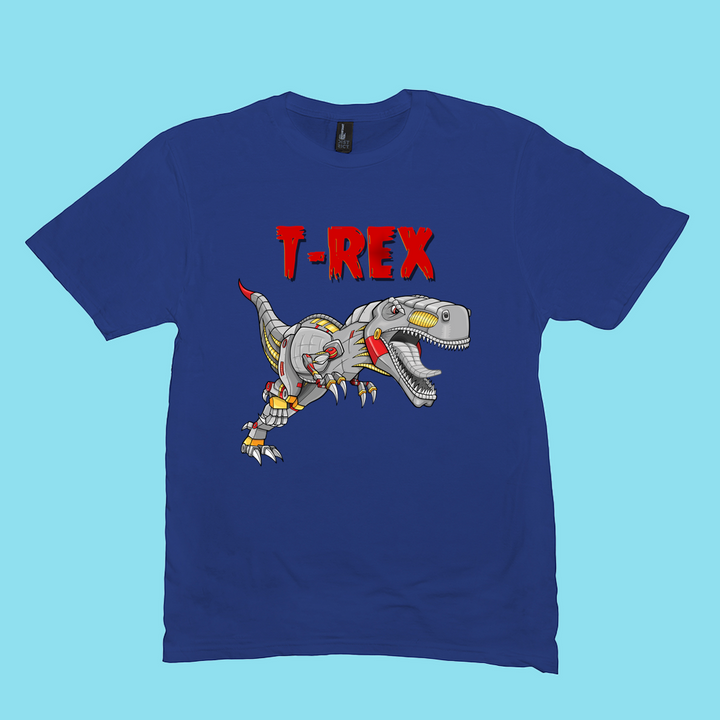 Men Robot T-Rex T-Shirt | Jurassic Studio