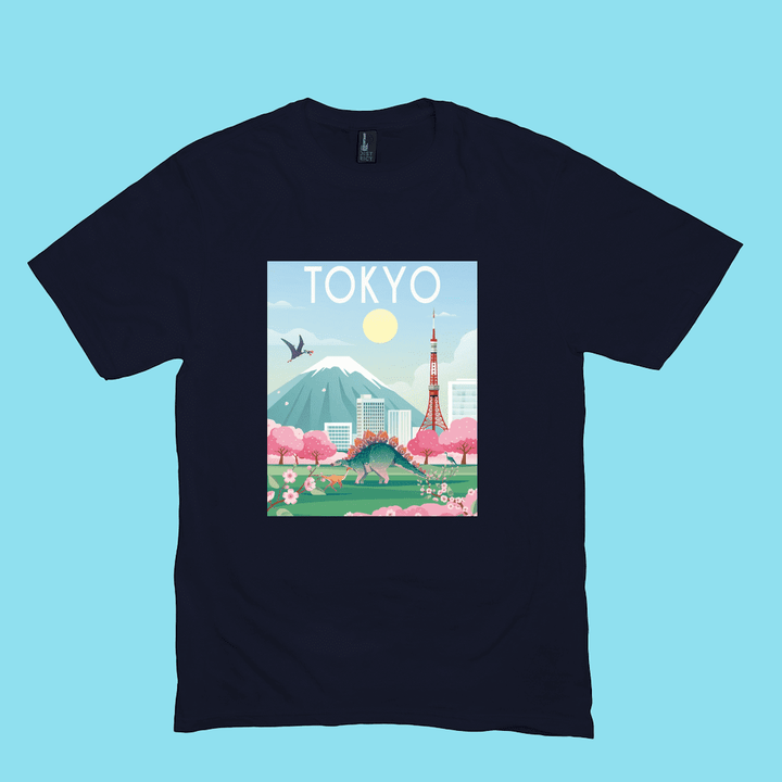 Men Tokyo T-Shirt | Jurassic Studio