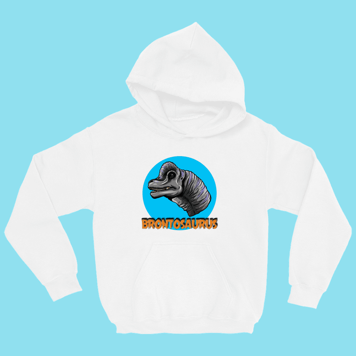 Kids Brontosaurus Head Hoodie | Jurassic Studio