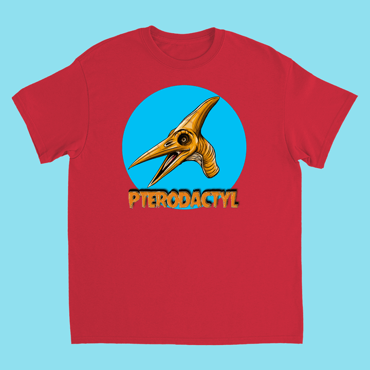 Kids Pterodactyl Head T-Shirt | Jurassic Studio