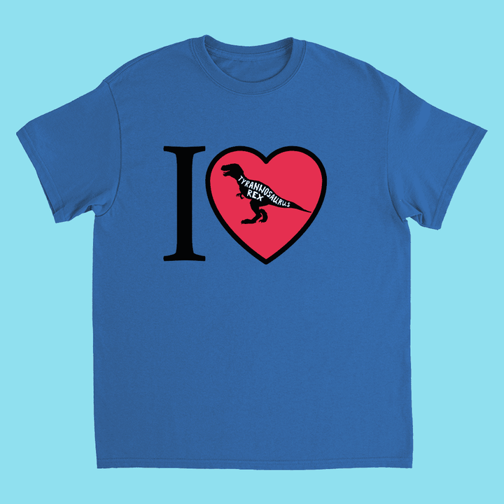 Kids I love T-Rex T-Shirt | Jurassic Studio