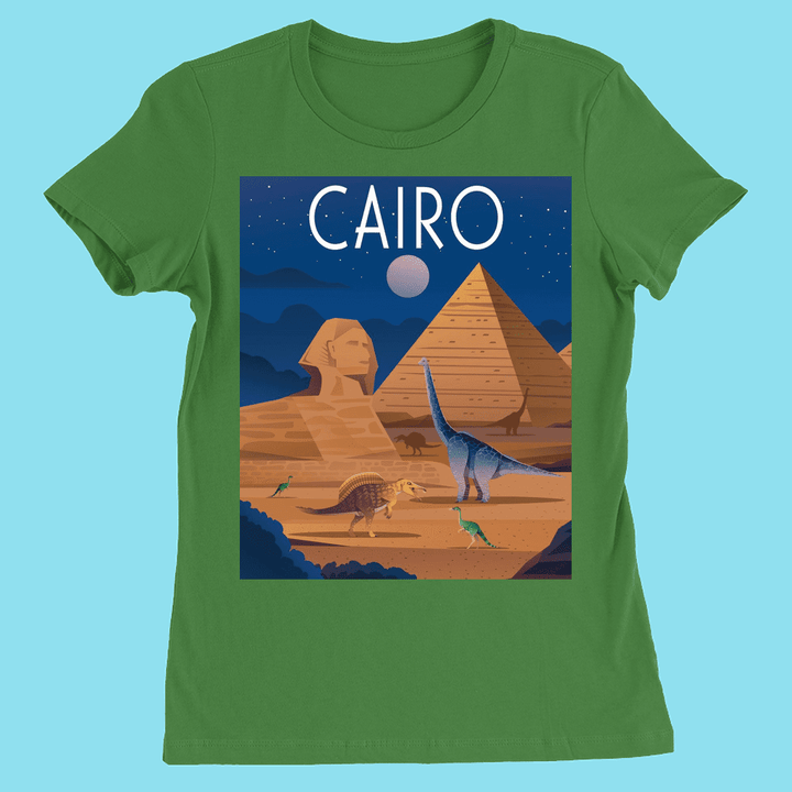 Women Cairo T-Shirt | Jurassic Studio