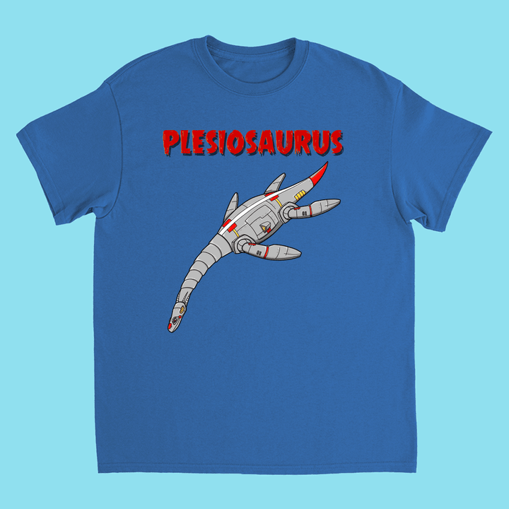 Kids Robot Plesiosaurus T-Shirt | Jurassic Studio