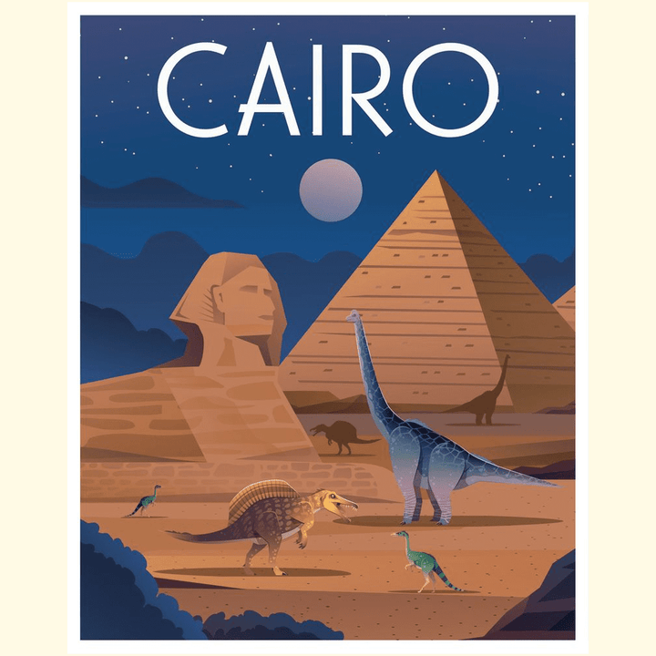 Cairo Poster | Jurassic Studio