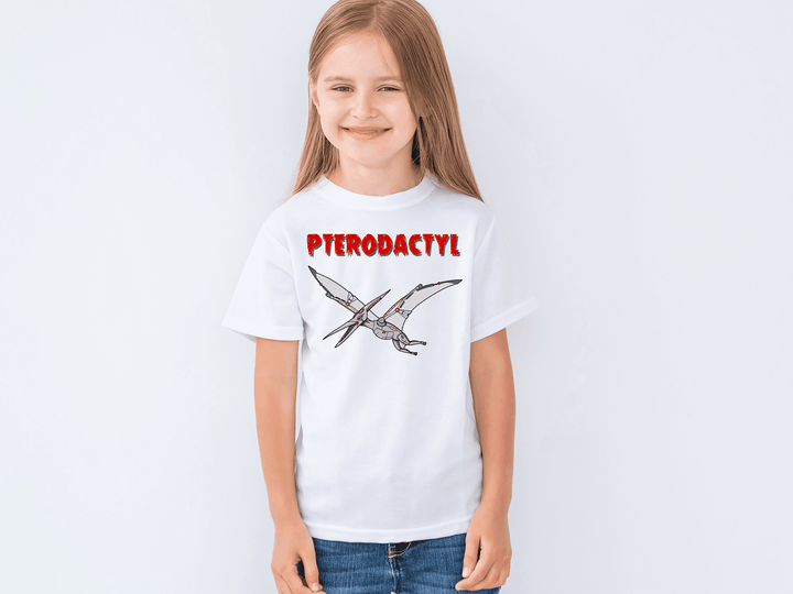 Kids Robot Pterodactyl T-Shirt | Jurassic Studio