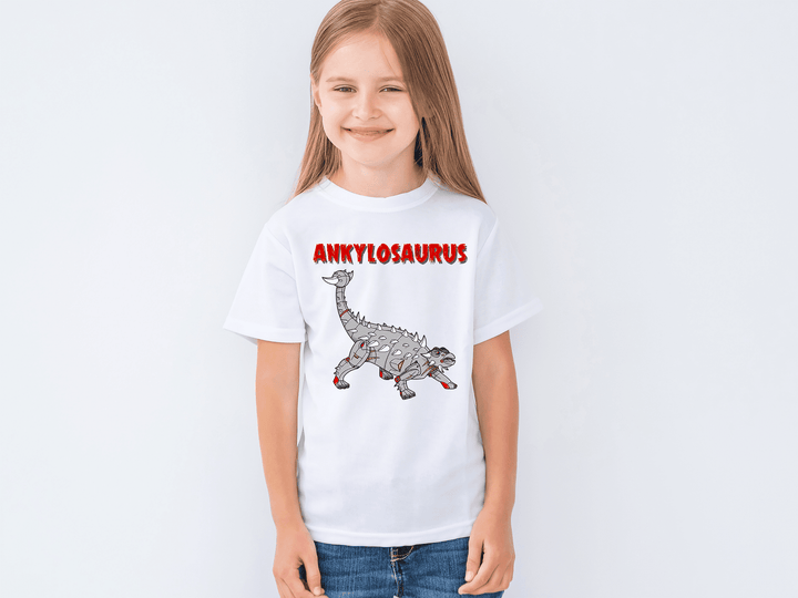 Kids Robot Ankylosaurus T-Shirt | Jurassic Studio