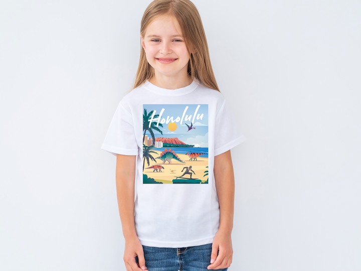 Kids Honolulu T-Shirt | Jurassic Studio