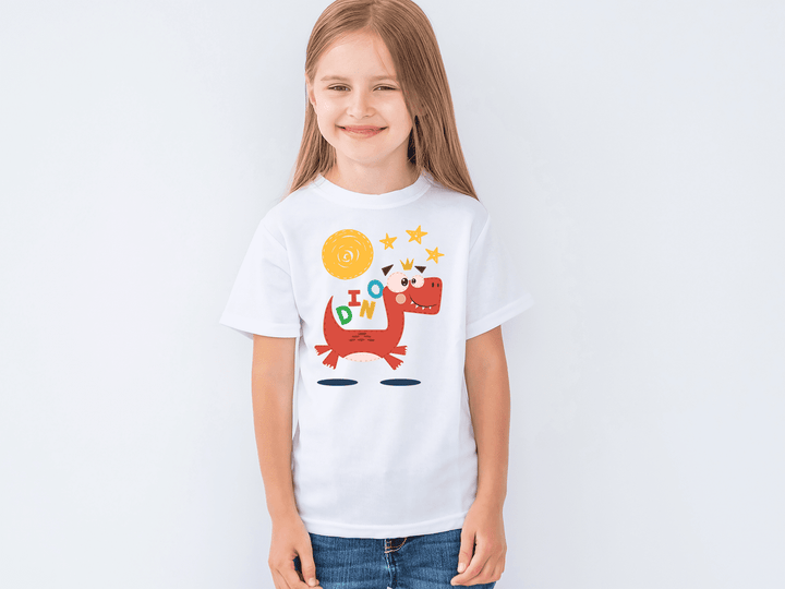 Kids Baby Dino Run T-Shirt | Jurassic Studio