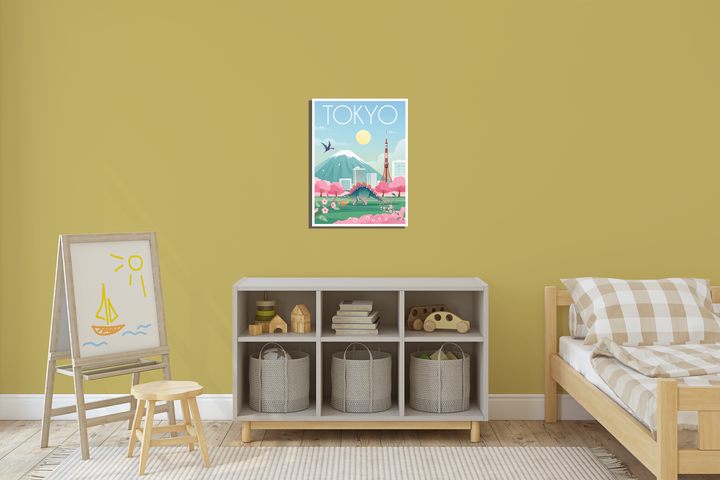Tokyo Canvas Wrap | Jurassic Studio