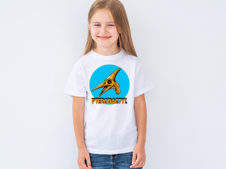Kids Pterodactyl Head T-Shirt | Jurassic Studio
