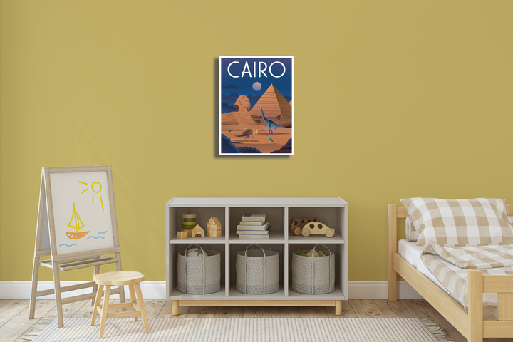 Cairo Canvas Wrap | Jurassic Studio