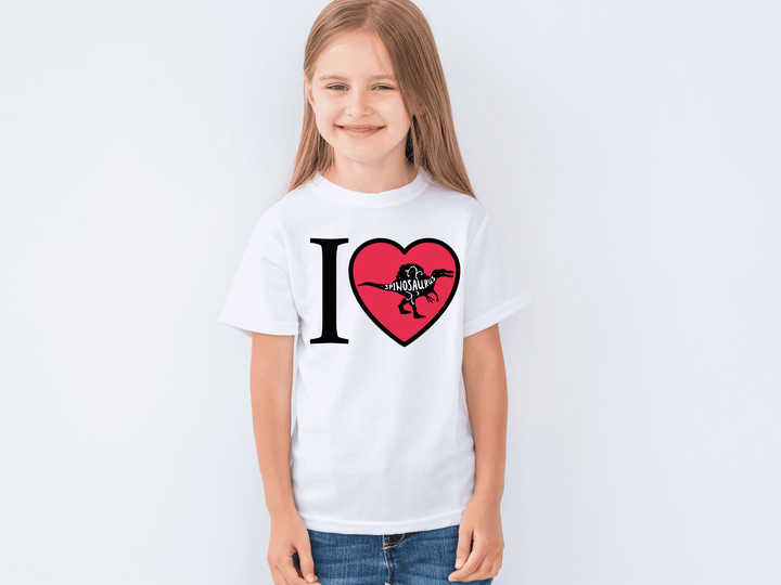 Kids I Love Spinosaurus T-Shirt | Jurassic Studio