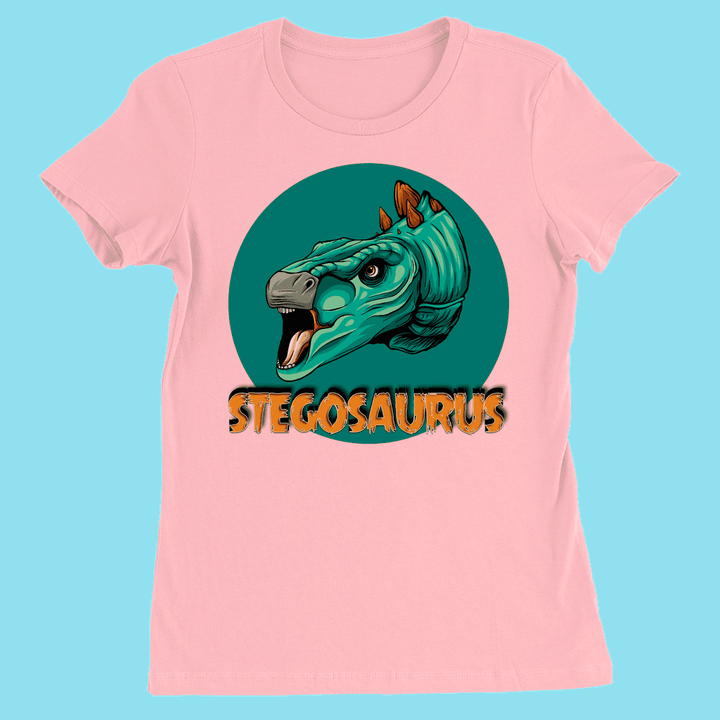 Women Stegosaurus Head T-Shirt | Jurassic Studio