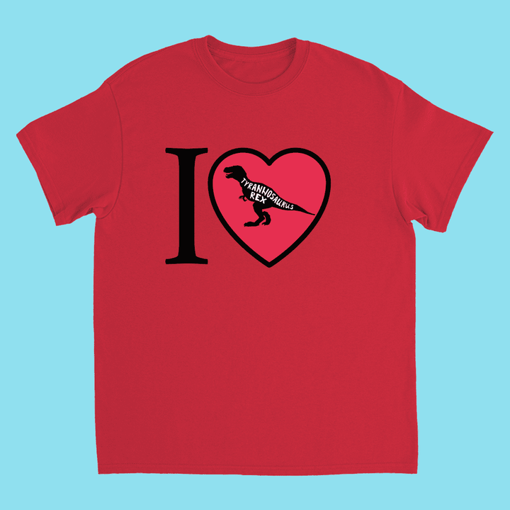 Kids I love T-Rex T-Shirt | Jurassic Studio
