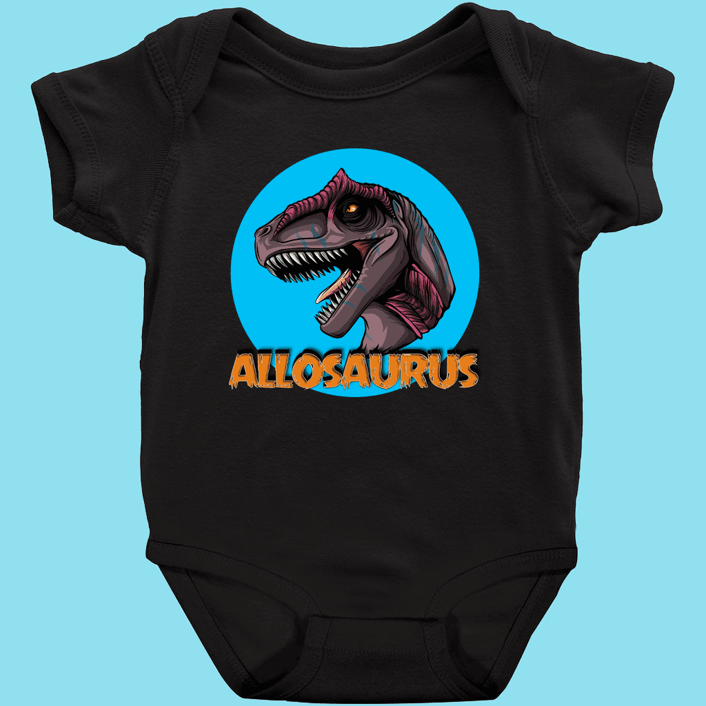 Toddler Allosaurus Head Onesie | Jurassic Studio