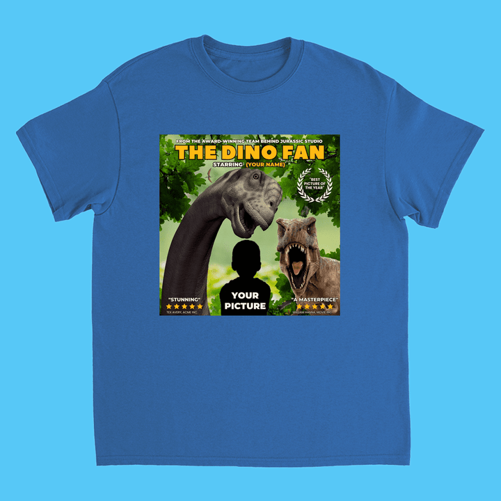 Kids Movie Star Dinosaur Shirt | Jurassic Studio