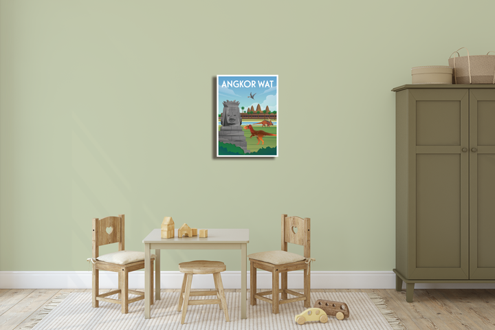 Angkor Wat Canvas Wrap | Jurassic Studio