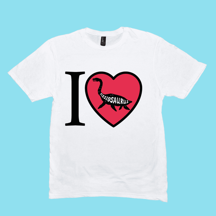 Men I Love Plesiosaurus T-Shirt | Jurassic Studio