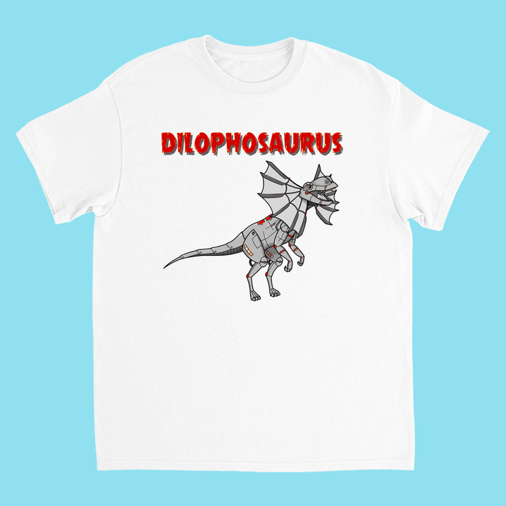 Kids Robot Dilophosaurus T-Shirt | Jurassic Studio
