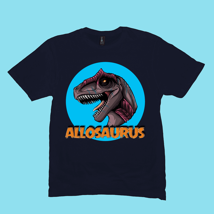Men Allosaurus Head T-Shirt | Jurassic Studio