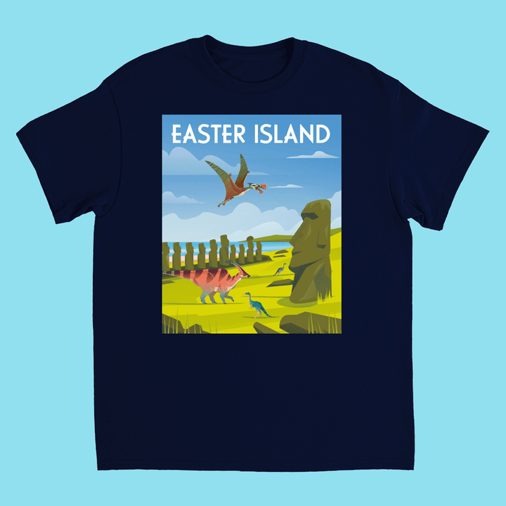 Kids Easter Island T-Shirt | Jurassic Studio