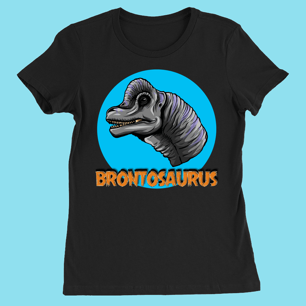 Women Brontosaurus Head T-Shirt | Jurassic Studio