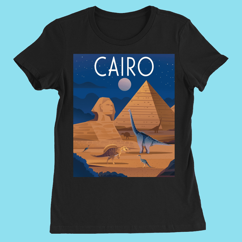 Women Cairo T-Shirt | Jurassic Studio